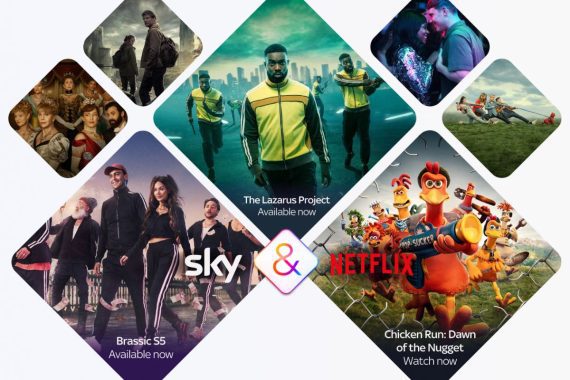 We’re delighted to announce that we’ve launched a partnership with Sky to offer Sky TV and Netflix.